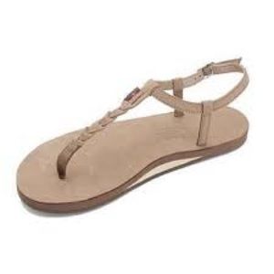 Rainbow T Street Sandals women's size Medium 6.5-7.5